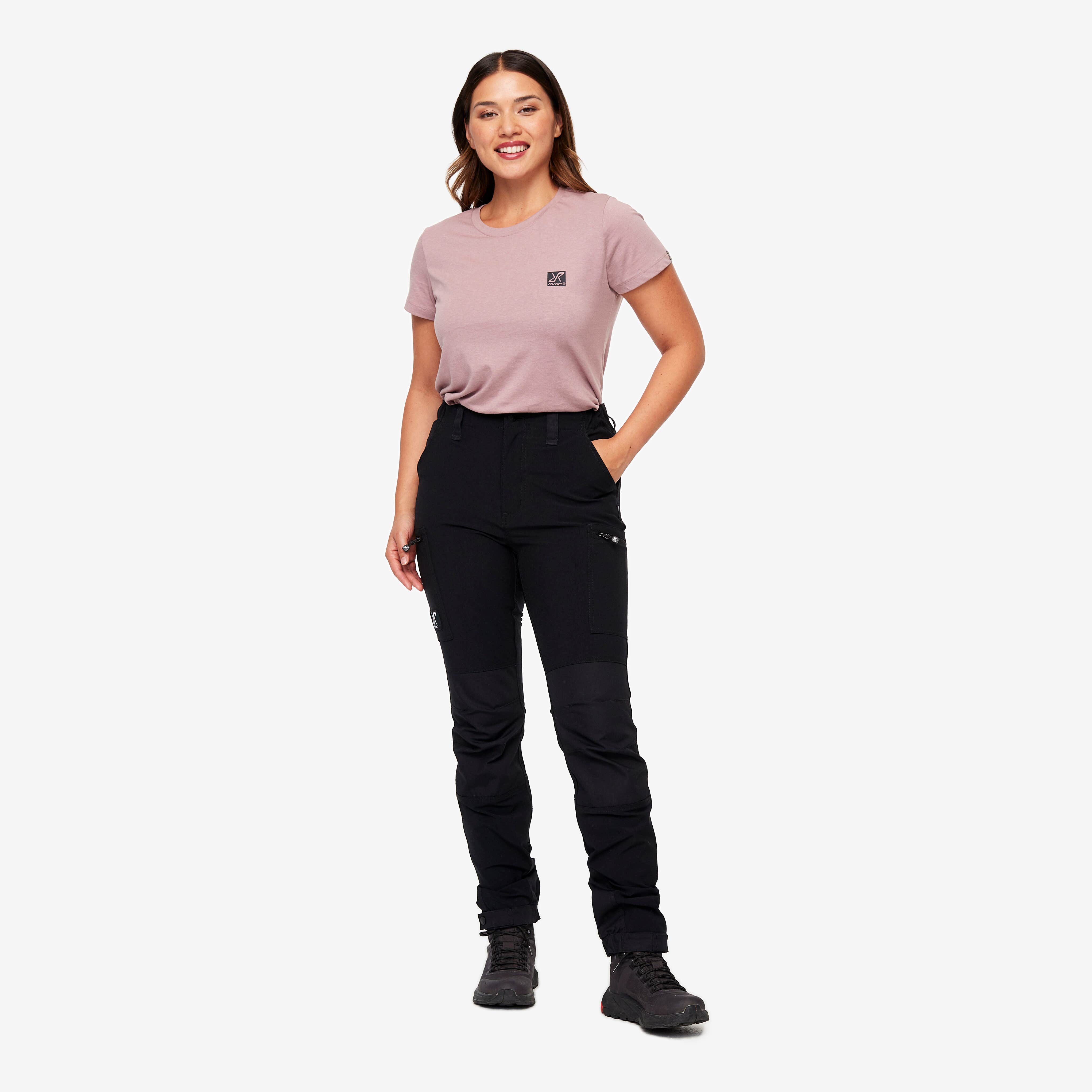 Nordwand Highwaist Stretch Pants Femme Black