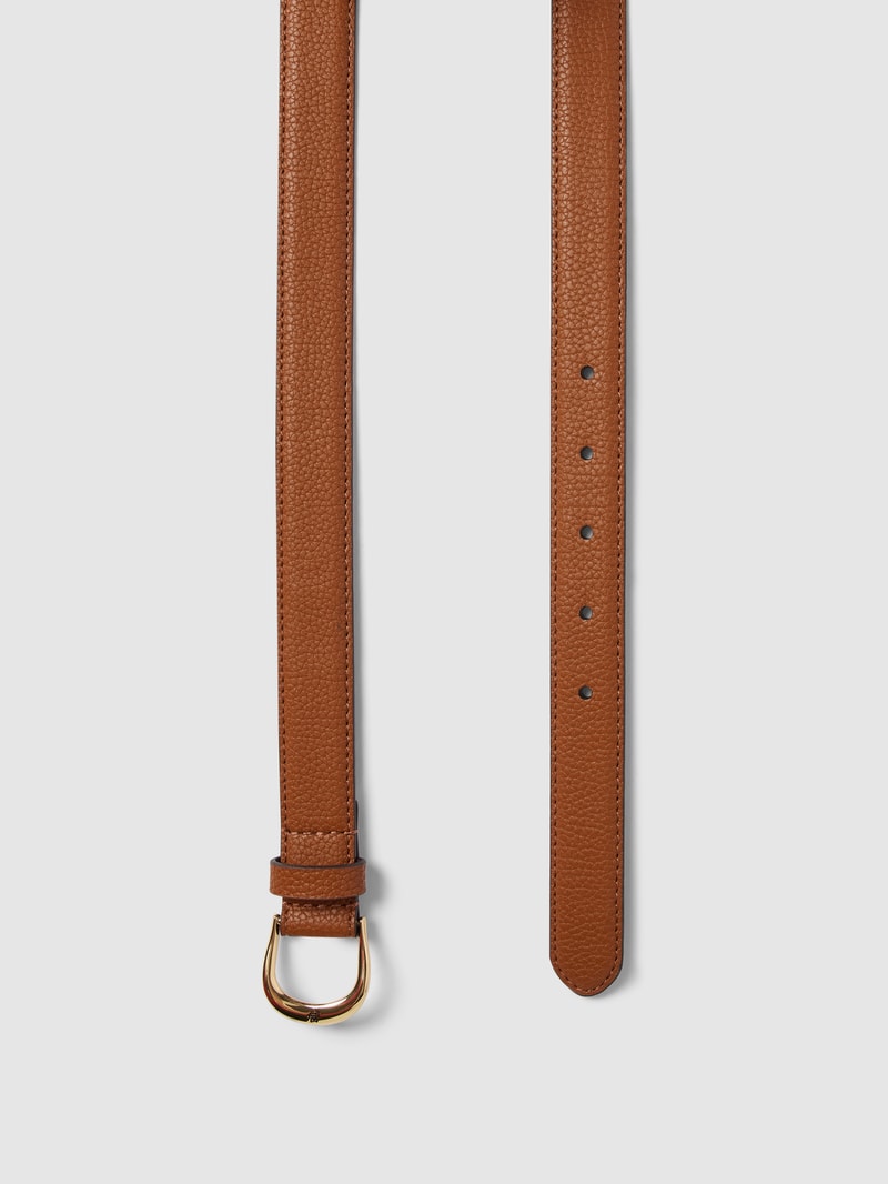 Gürtel mit Label-Detail Modell 'KENTON' in camel