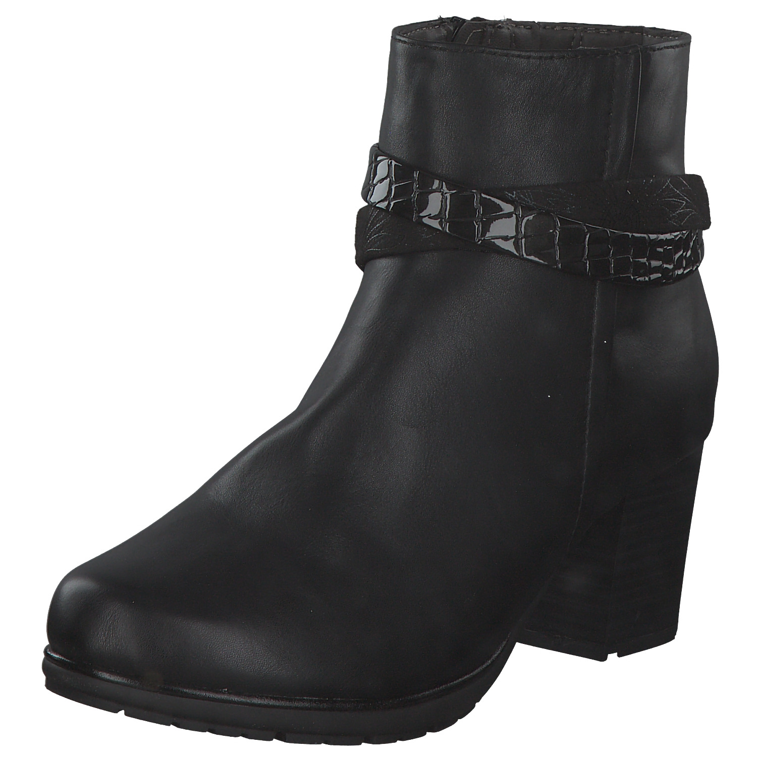 Jana Shoes 25364, Stiefeletten, Damen, Black