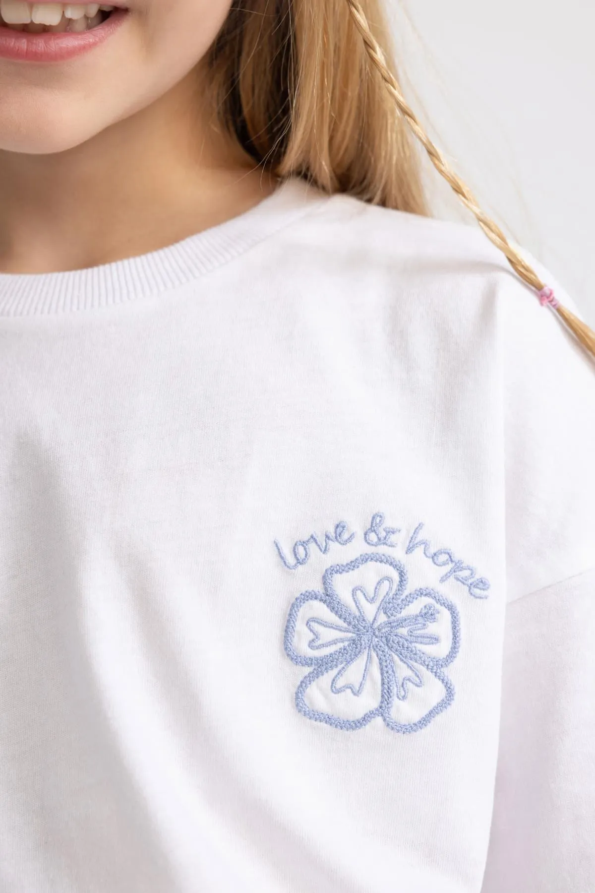 DeFacto  Kurzarm-T-Shirt-Rock für Mädchen, 2-teiliges Set Z8985a623sm