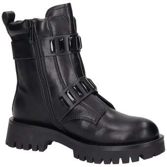 Tamaris Biker Boots in schwarz