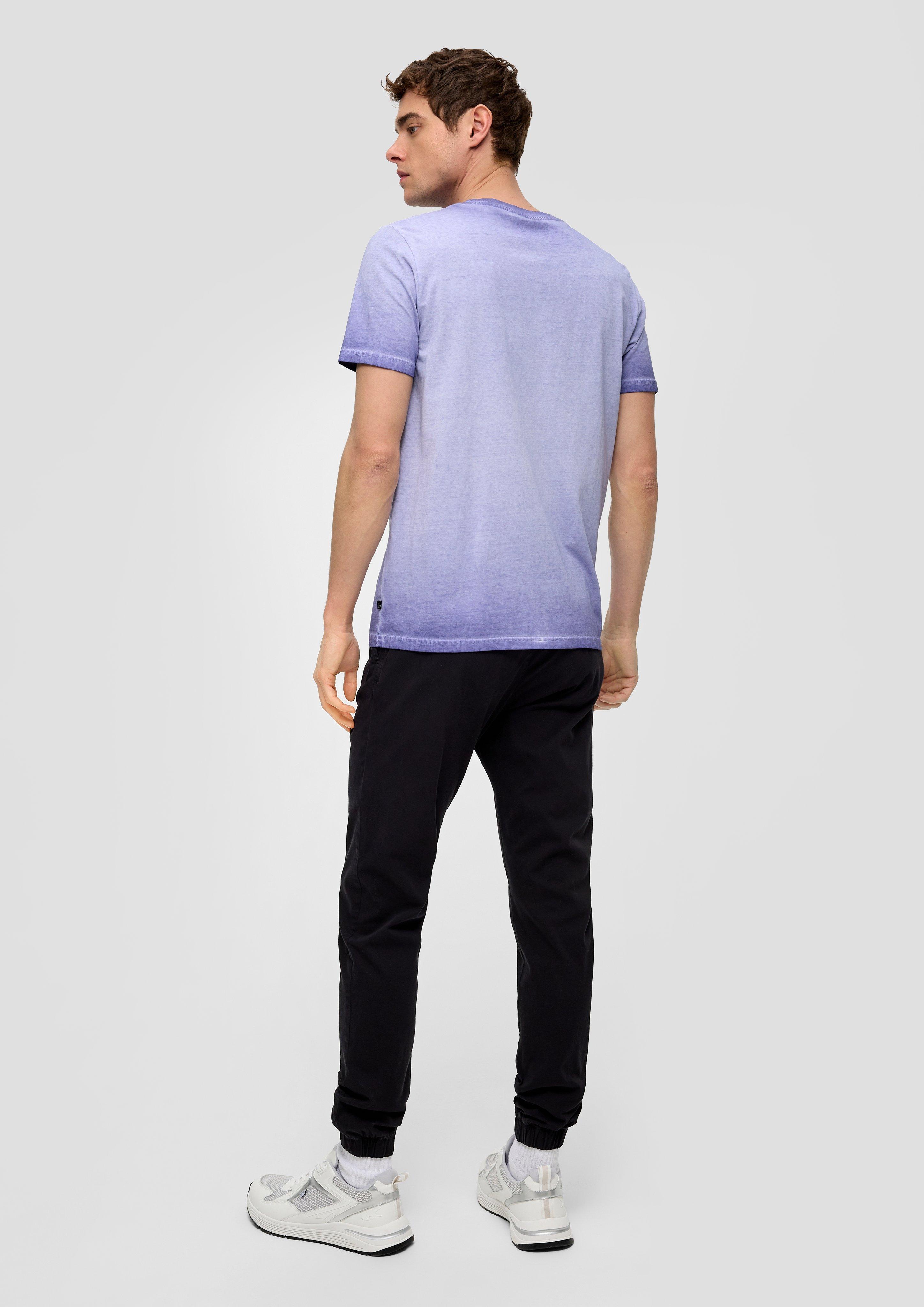 Baumwollshirt mit Garment Dye  2141047-4809
