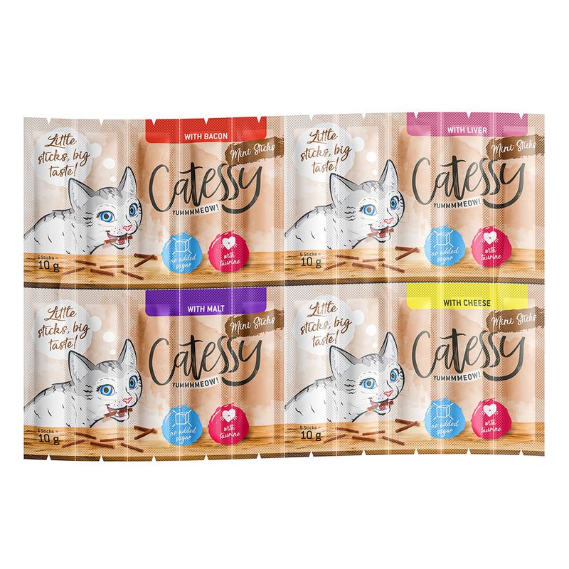 Catessy Mini-Sticks Mix 2 zu TOP-Preisen