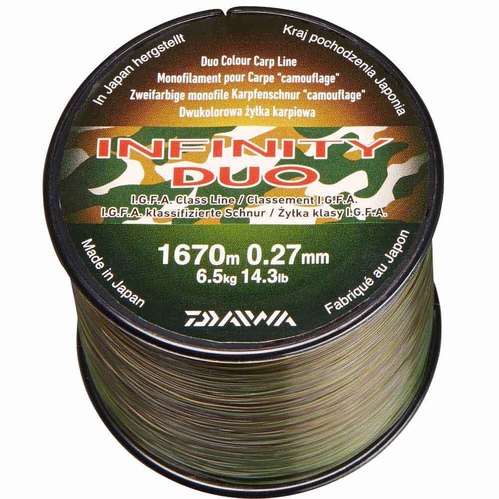 Nailoninis karpių masalas „Daiwa Infinity Duo Camo“