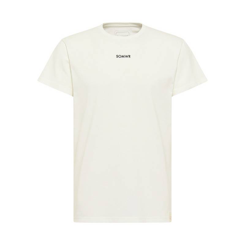 SOMWR T-Shirt With Slim Straw Back Print T-Shirt Herren