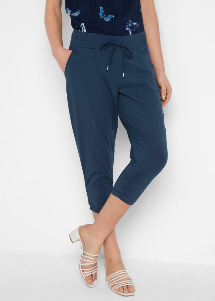 Jersey-Hose mit elastischem Bund