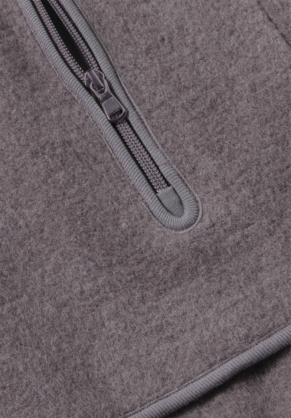 Wollfleece Jacke aus reiner Bio-Merinowolle