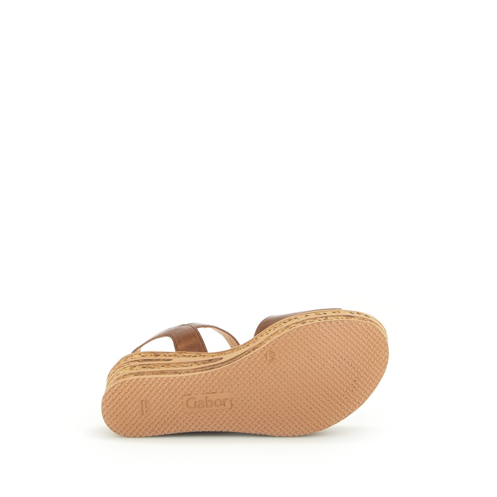 Gabor fashion Keilsandalette braun