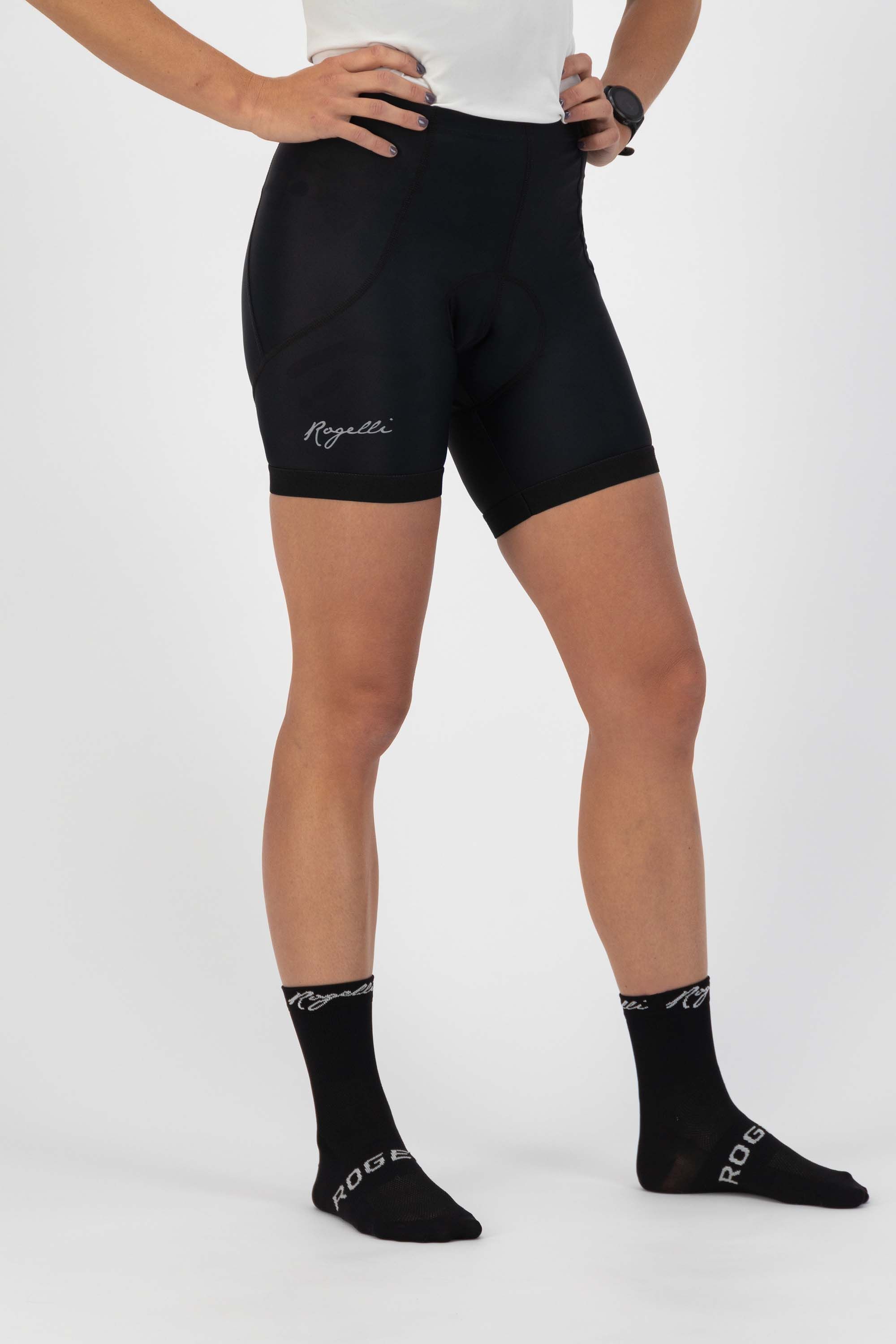 Rogelli Core Black Damen kurze Radhose