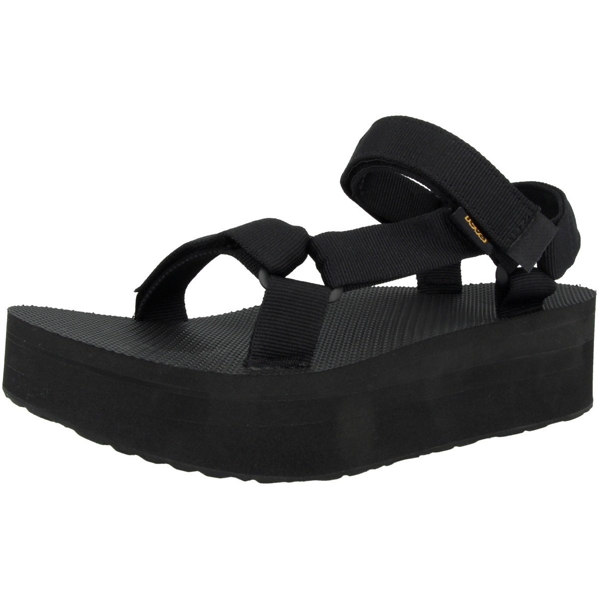 Teva Flatform Universal Sandale schwarz