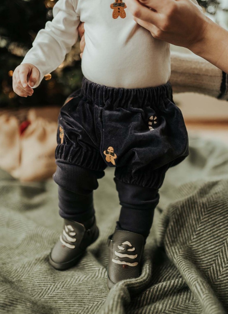 Leggings a coste Ellie di Donsje Amsterdam in cotone biologico