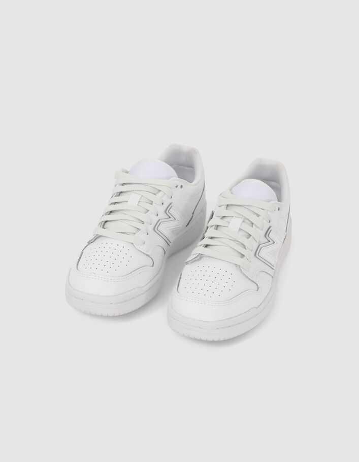Baskets New Balance 480 blanc fille