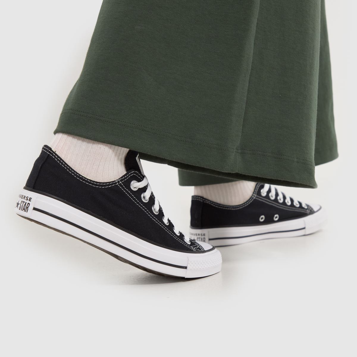 Converse All Star Ox cipők fekete színben