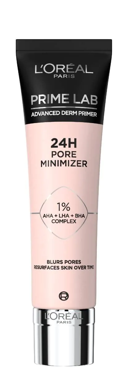 L'OrealPrime Lab Pore Minimizer Makeupbase, der minimerer synligheden af porer