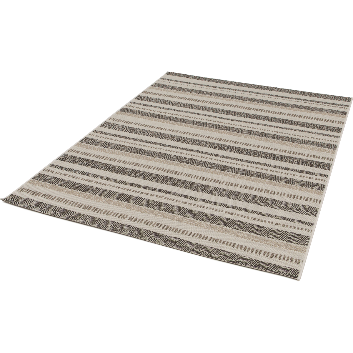 Webteppich Palma Gestreift 80 x 150 cm