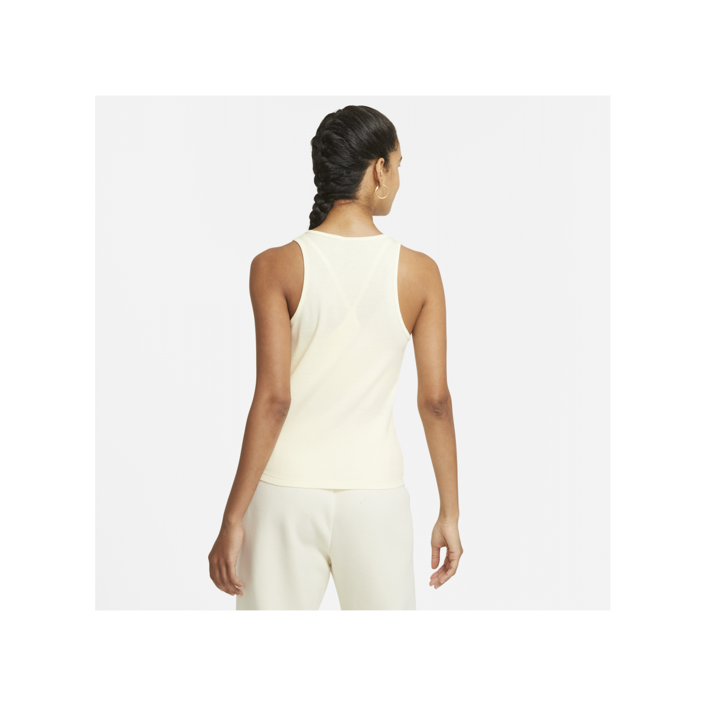 Nike Essential Tanktop Damen Beige Weiss F113