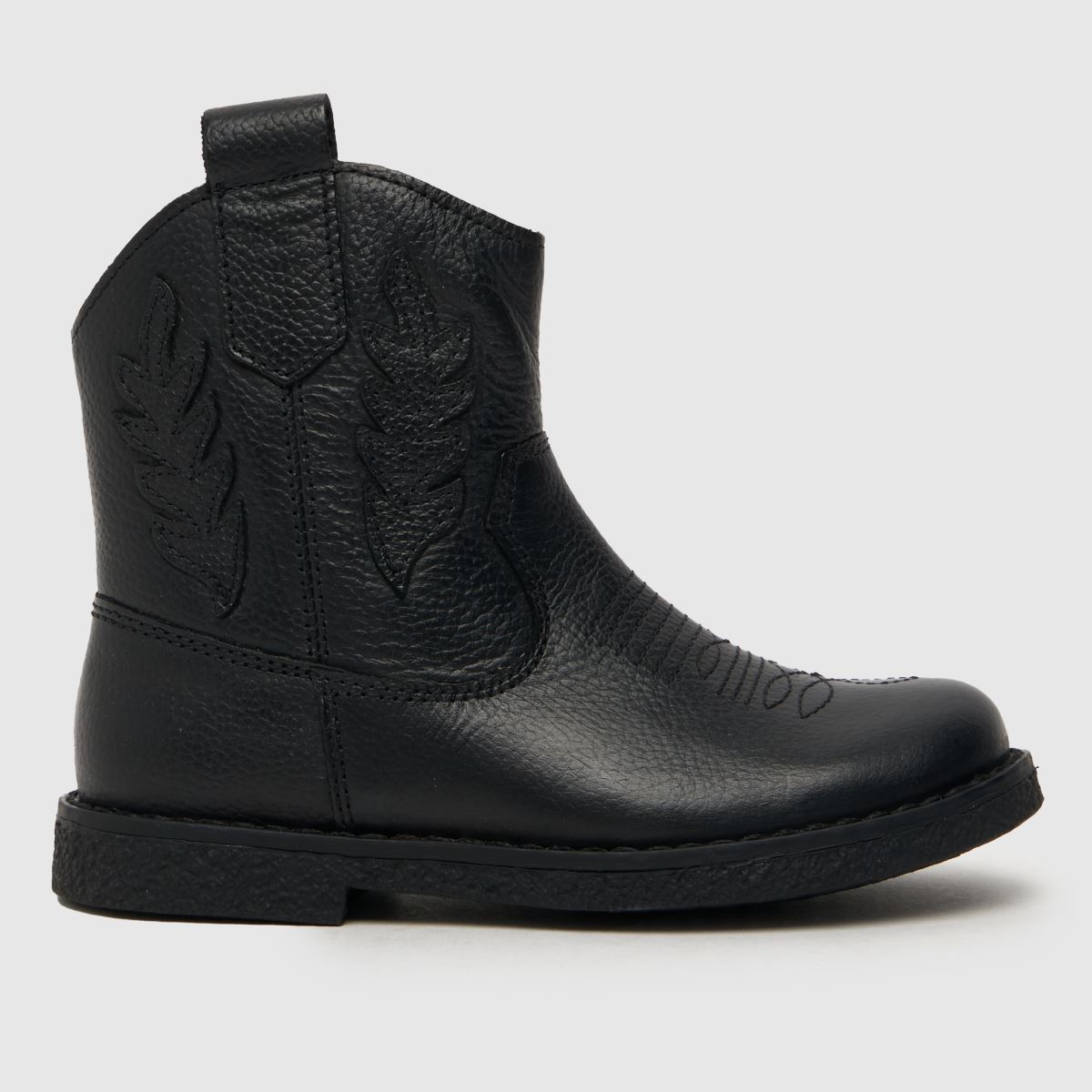 schuh svarta cowgirl westernstövlar för flickor