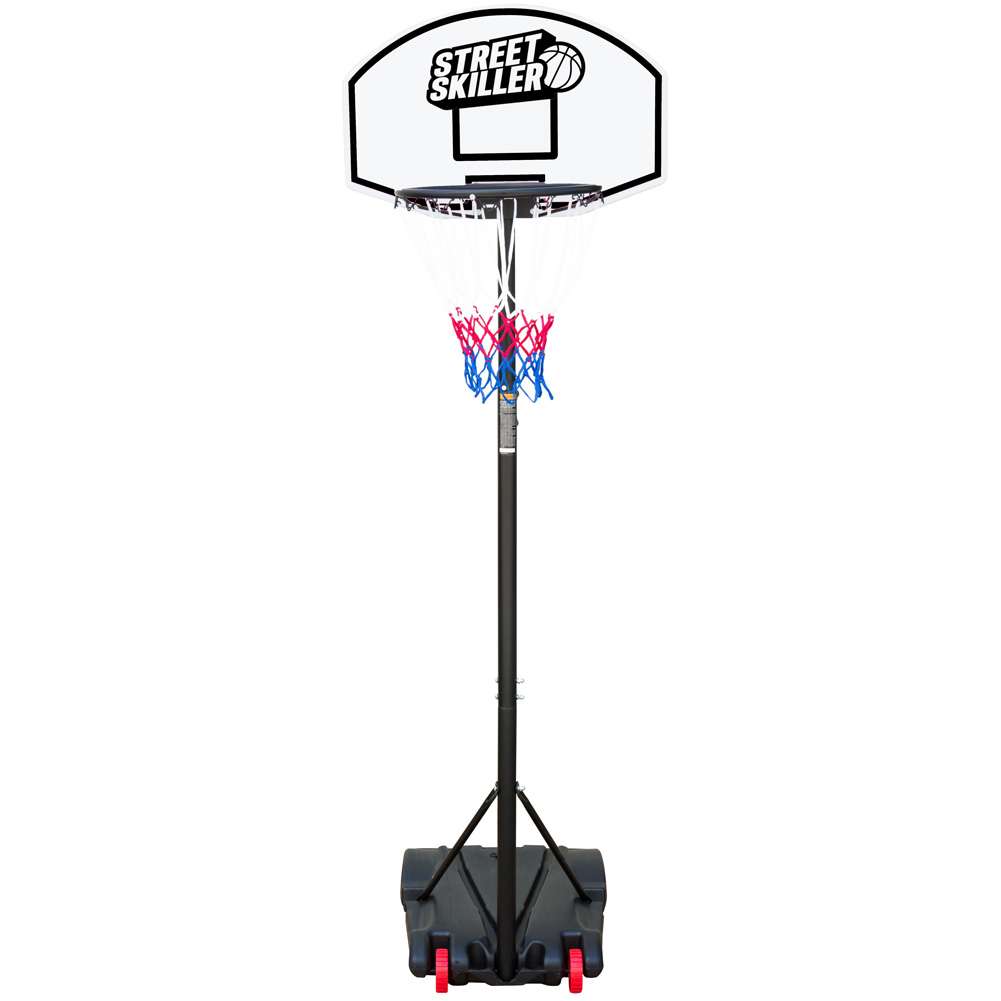 STREETSKILLER höhenverstellbarer Outdoor Basketballkorb 1,79 - 2,13 m