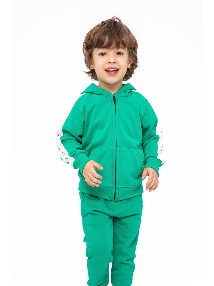 Minoti Sweatjacken 13fleece 1 in grün günstig kaufen