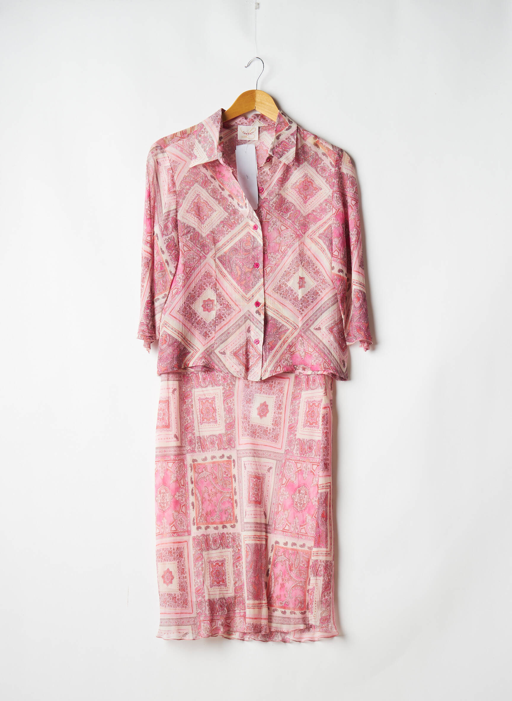 Lewinger Ensembles Jupe Femme couleur rose