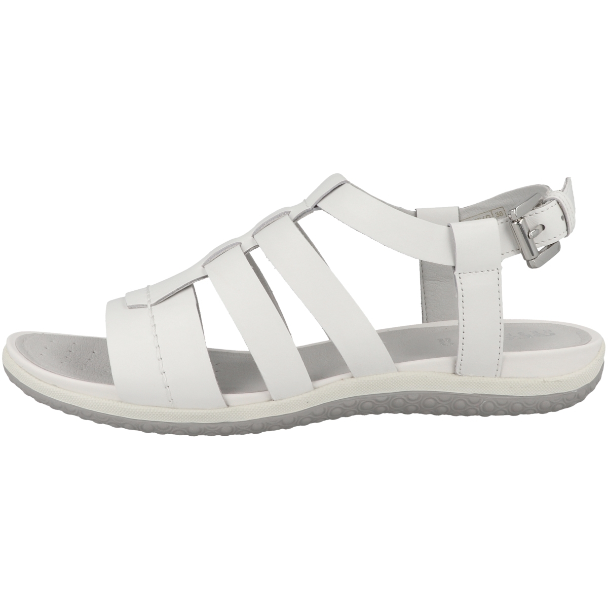 Geox D Sand.Vega A Sandale weiss