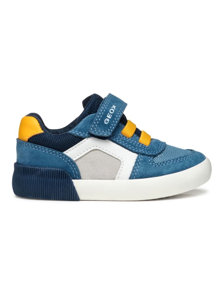 Geox Sneaker in Blau/Gelb günstig kaufen