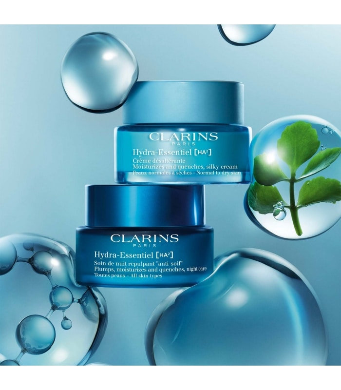 Clarins-HYDRA-ESSENTIEL [HA²] -Crème Riche Hydratante Peaux très sèches
