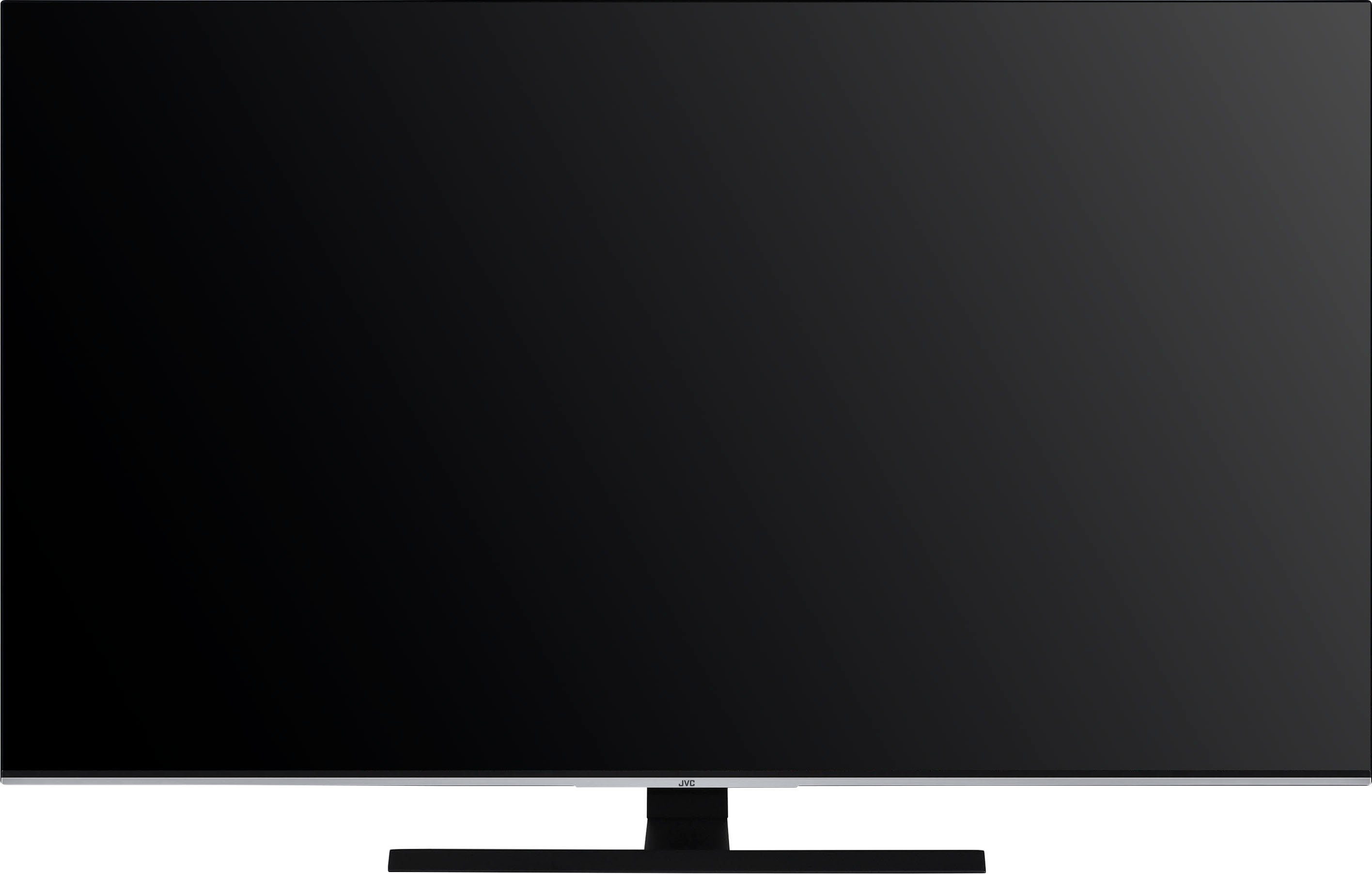 JVC LT-65VAQ7255 QLED-Fernseher (164 cm/65 Zoll, 4K Ultra HD, Android TV, Smart-TV)
