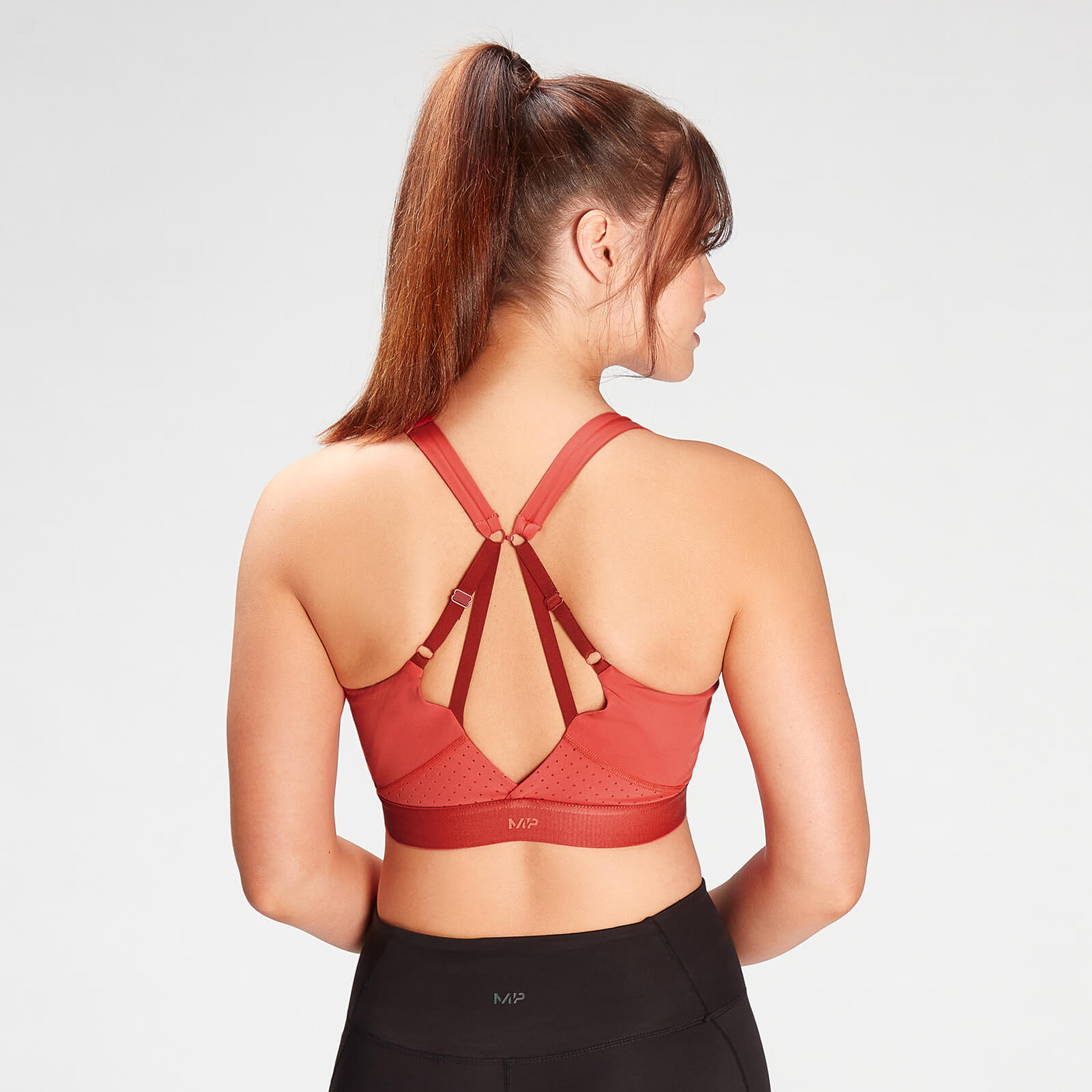 Brassière de sport Power Ultra pour femmes – Rouge chaleureux