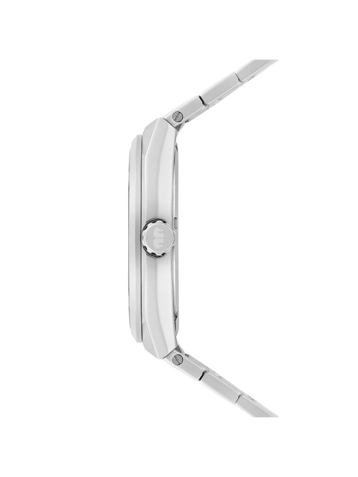 Rhodenwald & Söhne Herren Quarzuhr silber Edelstahl silber in silber günstig kaufen 23 cm
