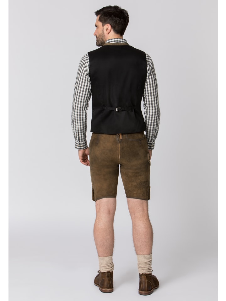 Stockerpoint Stockerpoint Trachtenlederhose Bastian in havanna gespeckt günstig kaufen