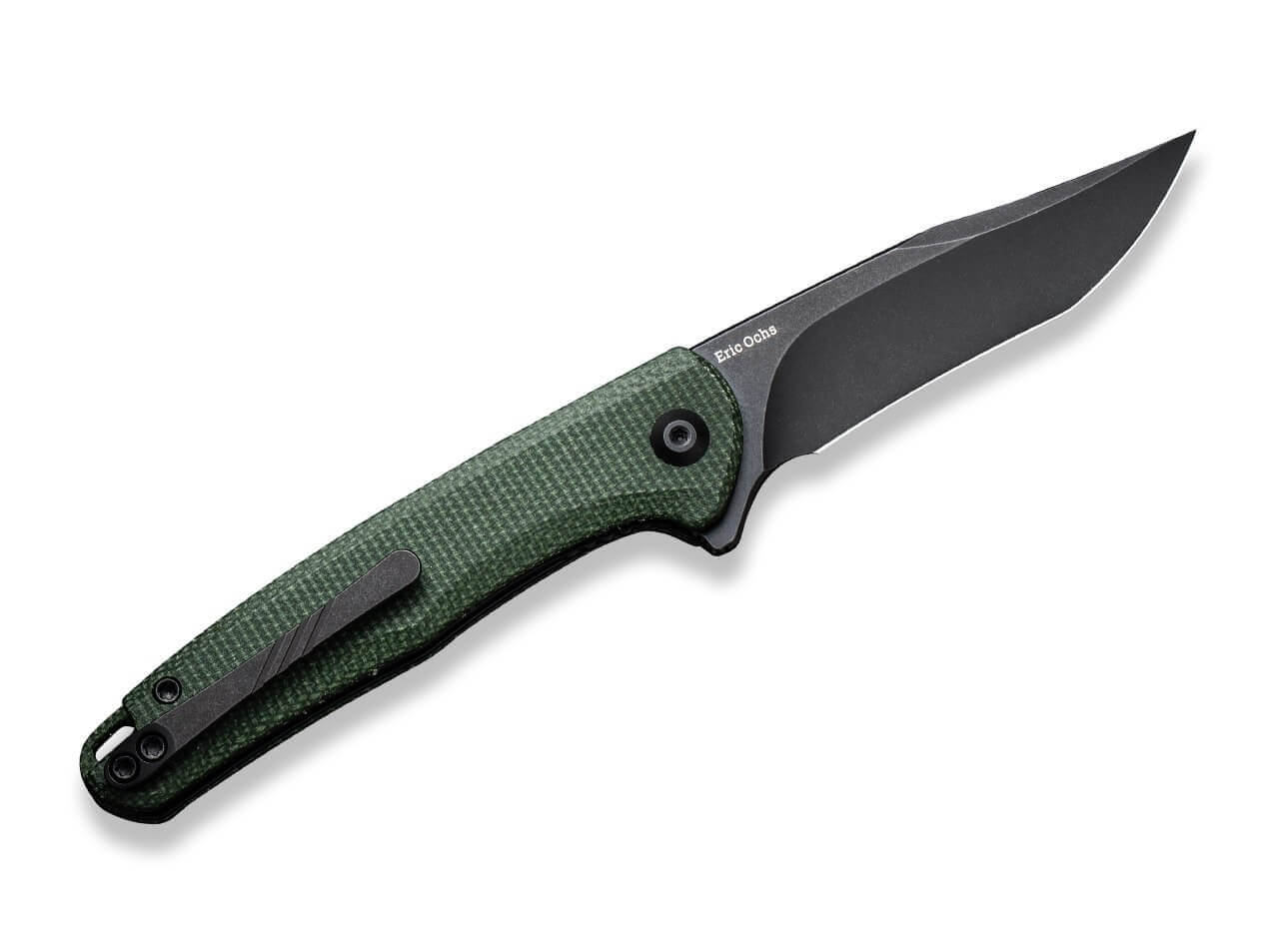 Mini Sandbar Micarta Dark Green BB