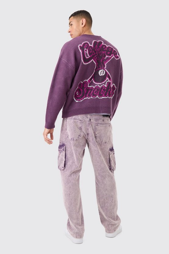 Kastiger Oversize Strick-Cardigan