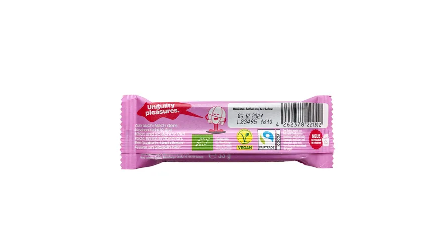 nucao Bio single Riegel - Creamy Strawberry organic 33 g