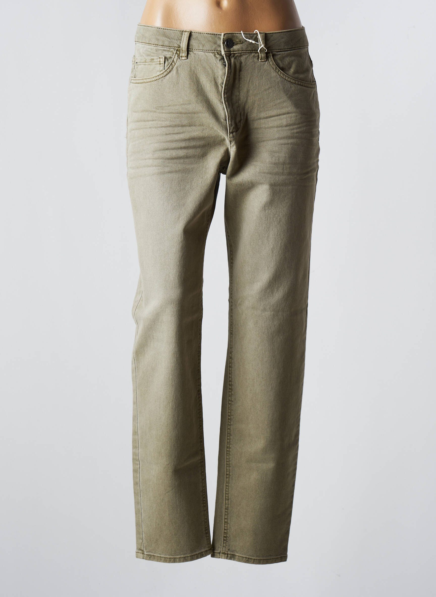 Esprit Jeans Coupe Droite Femme couleur vert