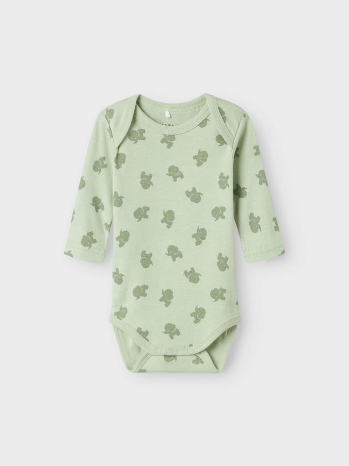 name it 3er Pack Langarmbodys NBMBODY ELEPHANT in sea foam günstig kaufen