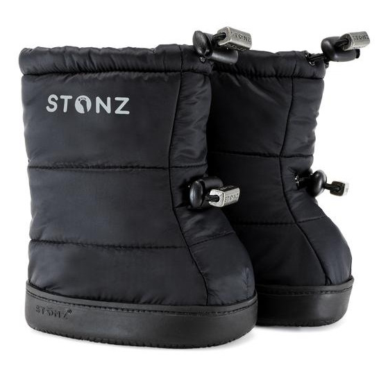 Stonz ~ Toddler Puffer Booties ~ Black