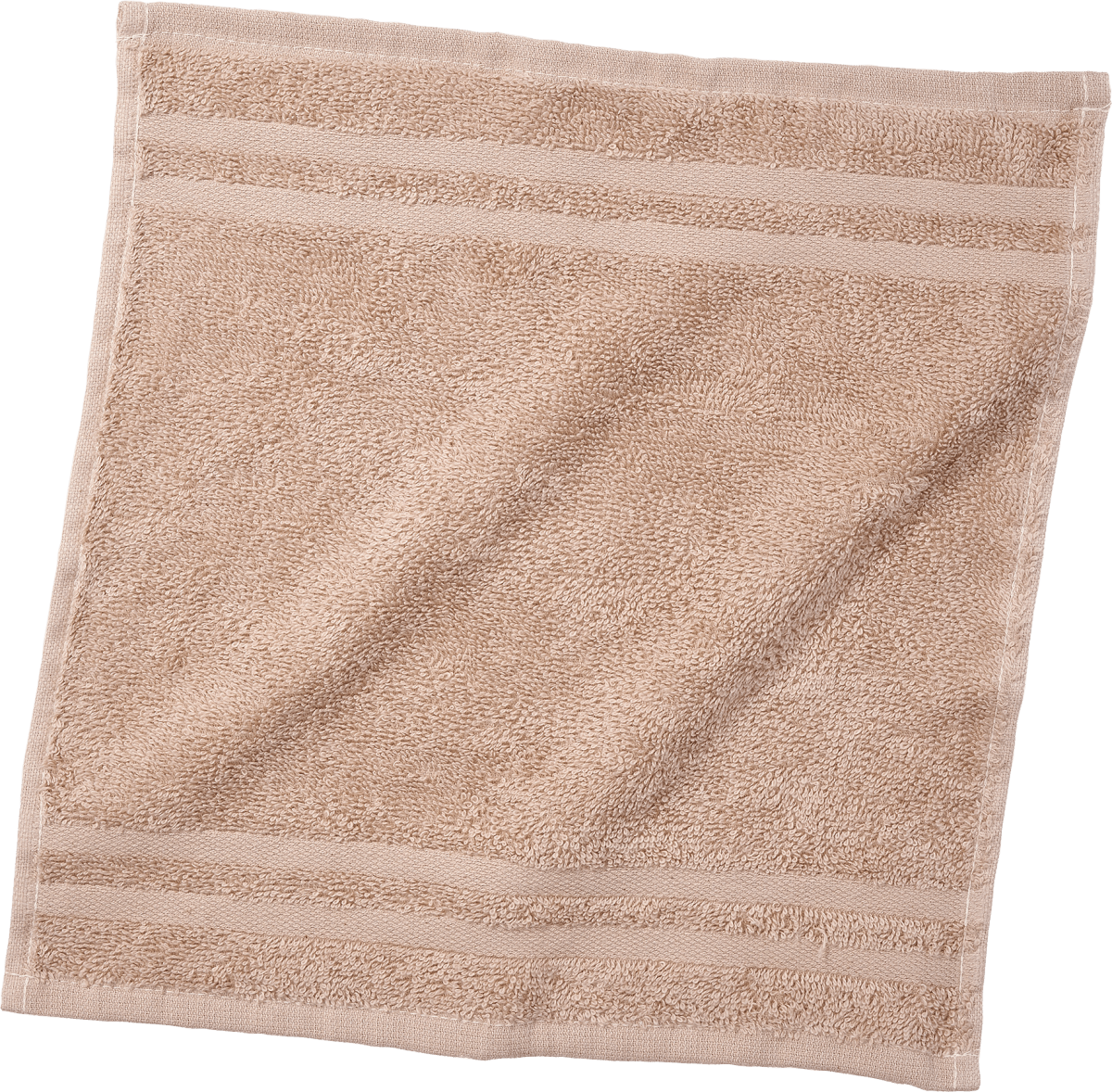 Handtuch aus Frottee beige 100 % Bio-Baumwolle GOTS-zertifiziert, 1 St