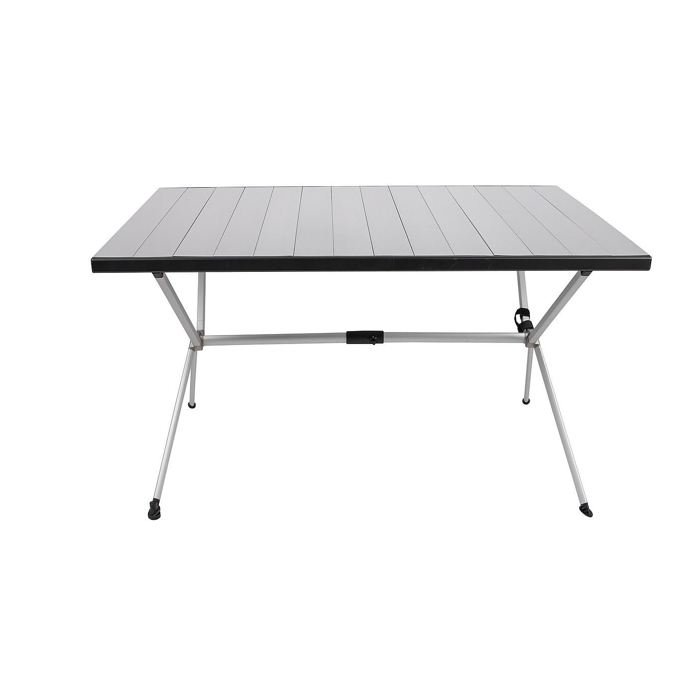 Bo-Camp Lamel 121 x 80 Kreuzfuß Tisch