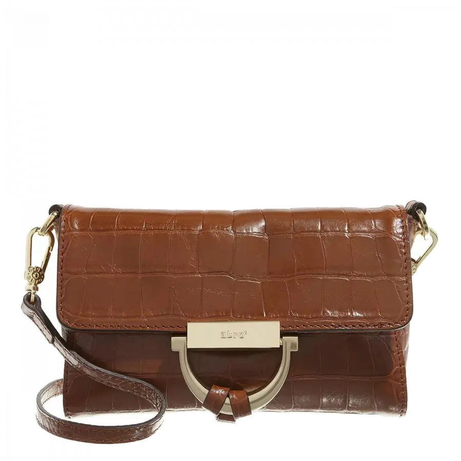 Abro - Abro Shoulder Bags Leder Cognac - braun