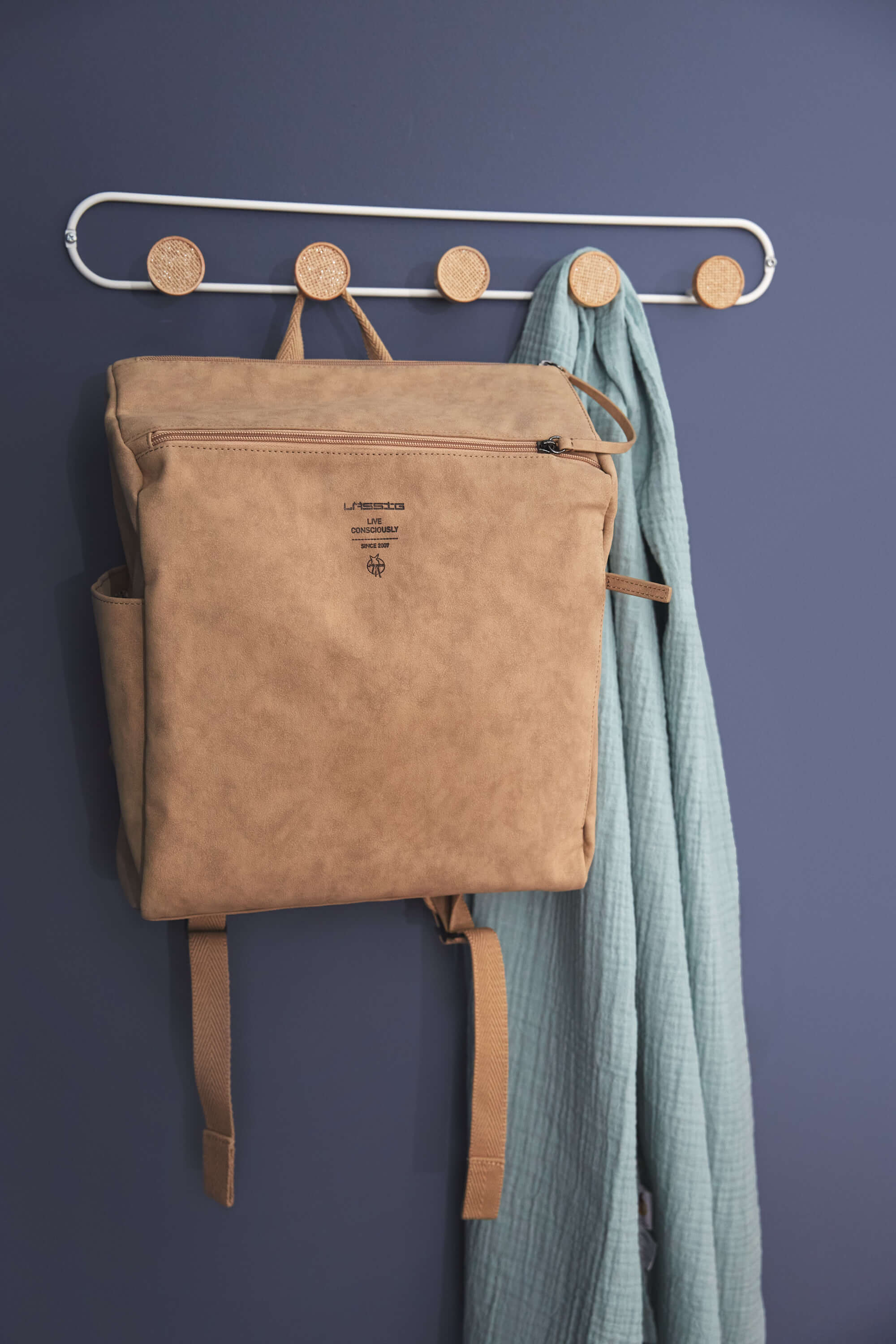 Wickelrucksack - Tender Backpack, Camel