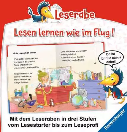 Leserabe - 1. Lesestufe: Elfe Ella und der Einhorn-Schnupfen
