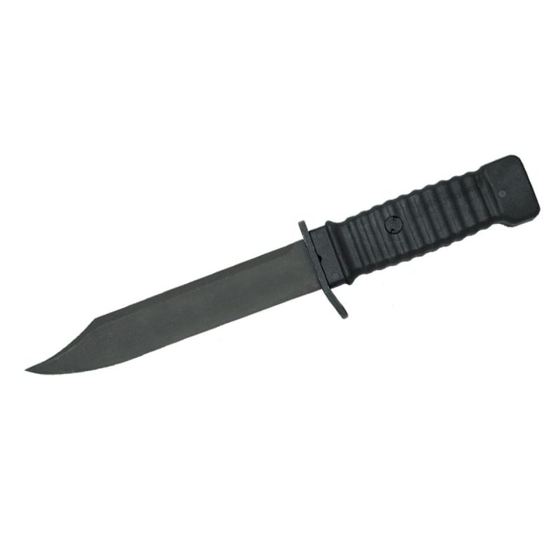 Herbertz Fixed Black Blade Plain \/ Vintage Knives