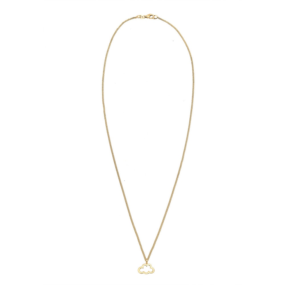 Elli Elli Collier Femme Nuage Découpé - (925/1000) Argent Bijoux