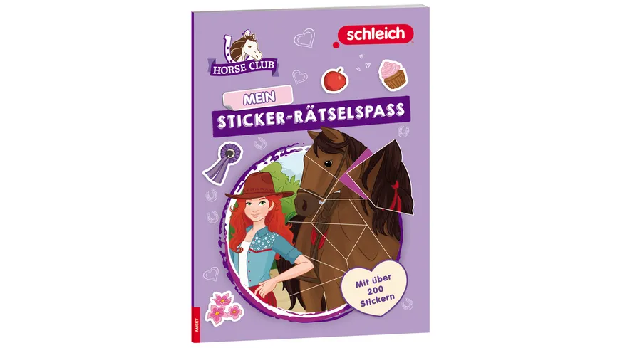 SCHLEICH® Horse Club™ – Mein Sticker-Rätselspaß