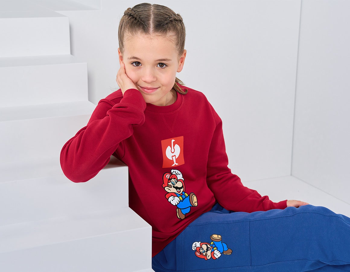 Super Mario Sweatshirt, Kinder
