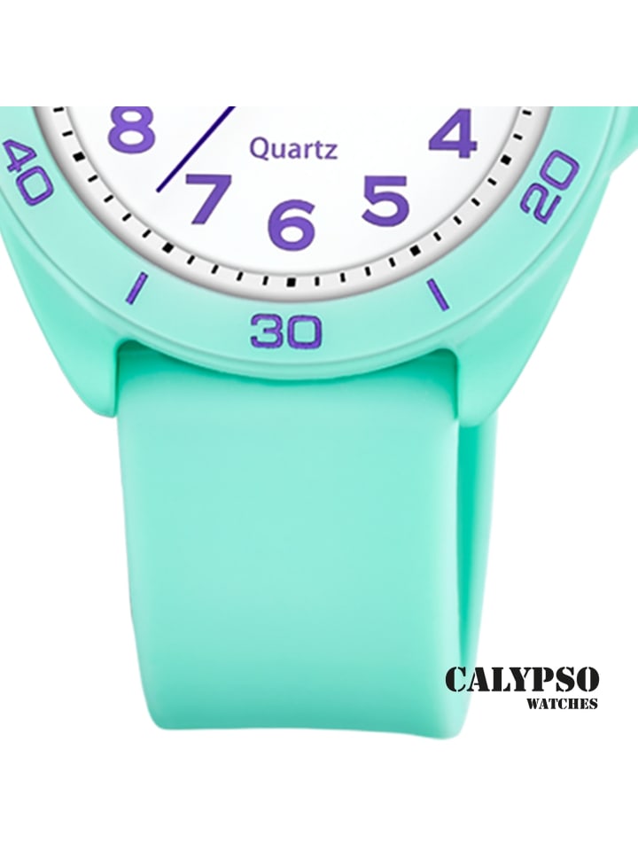 Calypso Analog-Armbanduhr Calypso Junior türkis mittel (ca. 36mm) günstig kaufen onesize