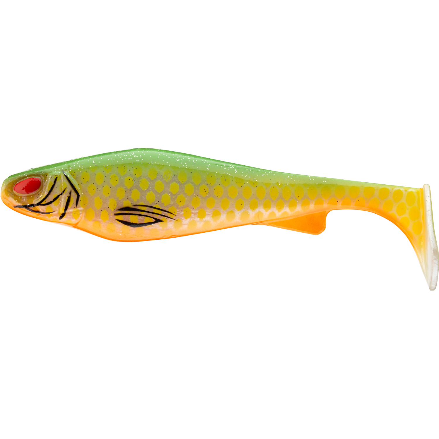 Prorex Gummifisch Lazy Shad (Olive Roach UV)