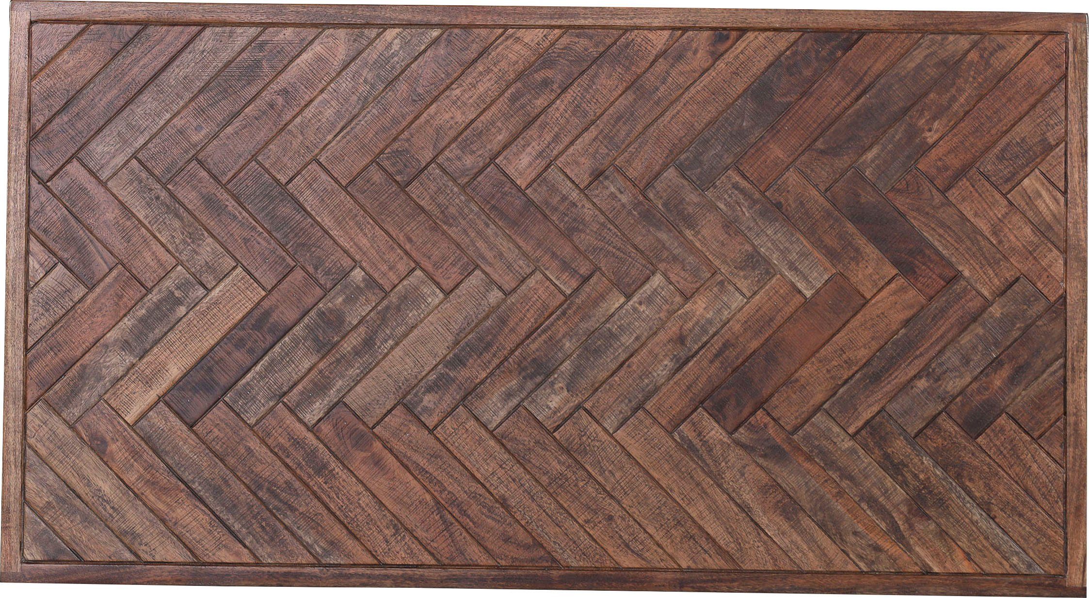 Gutmann Factory Couchtisch Herringbone, in Fischgrät Optik