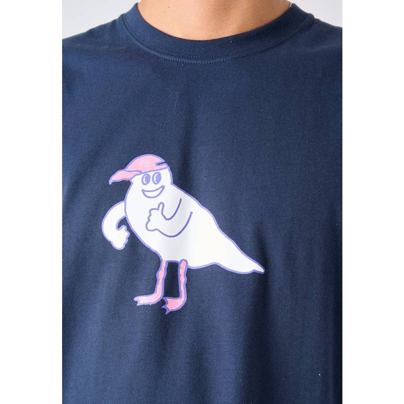 Cleptomanicx Gull Cap Printshirt Herren